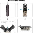 thumbnail image 2 of Folding Camping Cot, Portable Camp Bed Cots, Max Load 450 LBS, for Camping, BBQ, Hiking, Backpacking, Beach, Office, 2 of 6