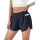 thumbnail image 1 of Pantalones cortos deportivos de secado rápido para mujer, con cintura elástica y bolsillos $Pantalones cortos deportivos de secado rápido para correr y entrenar para mujer con bolsillo con, 1 of 5