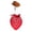 A002- Brown And Red Cowboy Hat Set, variant on Halloween Dog Cowboy Hat with Adjustable Chin Strap and Dog Halloween Bandana Featuring Paisley Print and Bunny Ear Detailing, Funny Dog Halloween Costumes for Small Dogs Cats at