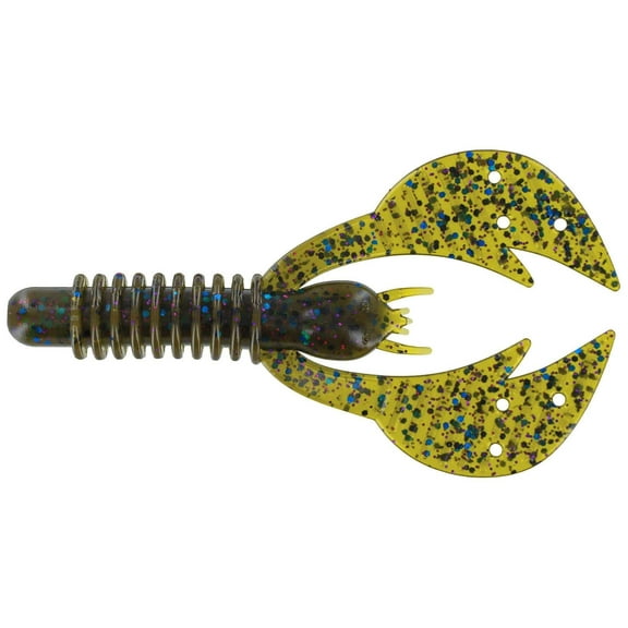 Big Bite Baits Kamikaze Craw Soft Plastic Craw (Tilapia, 3 3/4 inch)