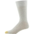 thumbnail image 6 of GOLDTOE Edition Mens Sun Washed Rib Dress Crew Socks, 6-Pack, 6 of 7