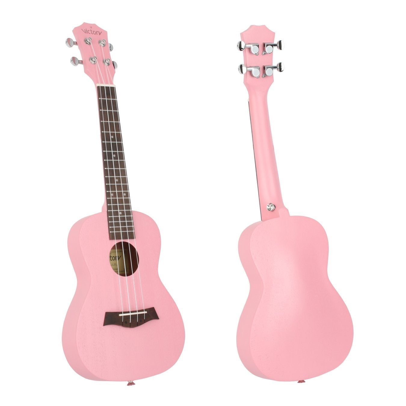 VIVICTORY 23 Concert Ukulele 5 1 Holiday Gift Kit [Pink] String Instrument by - Walmart.com