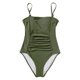 thumbnail image 4 of MKLEKYY Traje De Baño Mujer Natacion New Swimsuit Strapless Suspender Backless Sexy European And Bikini High Waisted Oversized Swimsuit For Women, 4 of 6