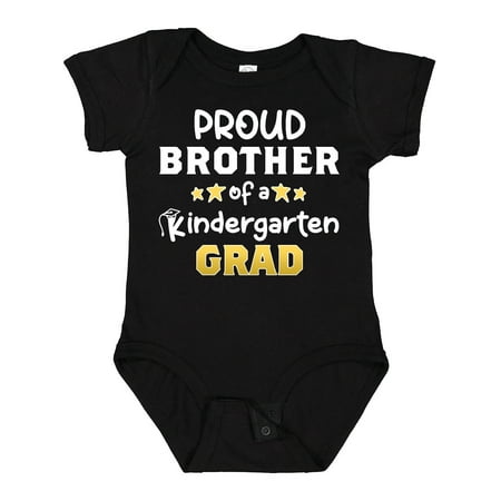 

Inktastic Proud Brother of a Kindergarten Grad Gift Baby Boy Bodysuit