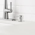 thumbnail image 2 of Sink Soap Dispenser for Kitchen Sink Brushed Nickel, All Brass Built-in and Refill from Top Design,Metal Hand Soap & Dish Soap Copper Pump, 2 of 4