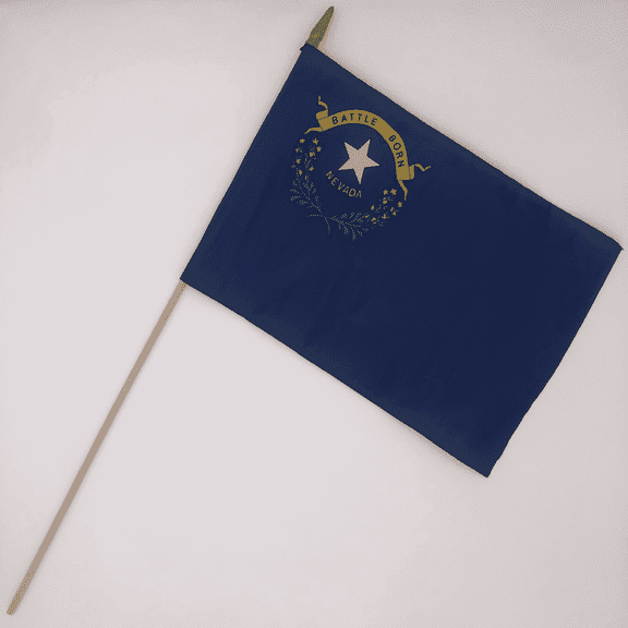 Nevada Flag 12" X 18" (12PK)