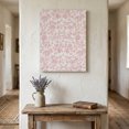 thumbnail image 3 of Canvas Wall Art, Farmhouse Pink Framed Canvas Prints for Living Room Bedroom, Vintage Flower Leaf Botanical Plant Gallery Wrapped Wall Decor for Home Office, Gifts, 12"x16" Ship Next Day, 3 of 9