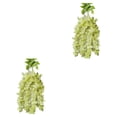 thumbnail image 3 of Bewildely Flor artificial interior o exterior para decoración del hogar Flores artificiales Decoración Wisteria Jardín de bodas Bajo verde 1 paquete 2Conjunto, 3 of 6