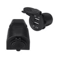 thumbnail image 4 of 12-24V Surface Mount Double Twin Usb Socket Caravan Camper Van Boat Motorhome, 4 of 6