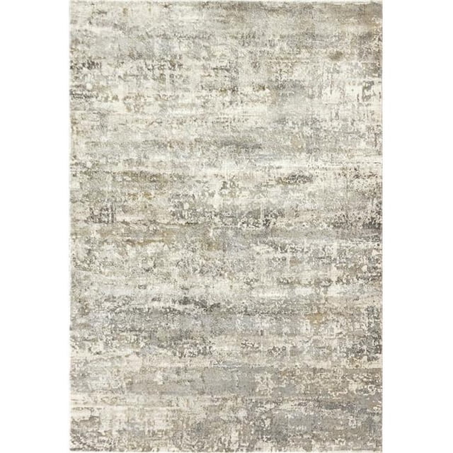Dynamic Rugs CC463533190 3 ft. 11 in. x 5 ft. 7 in. Castilla 3533 Rectangle Modern Area Rug - 190 Cream & Grey