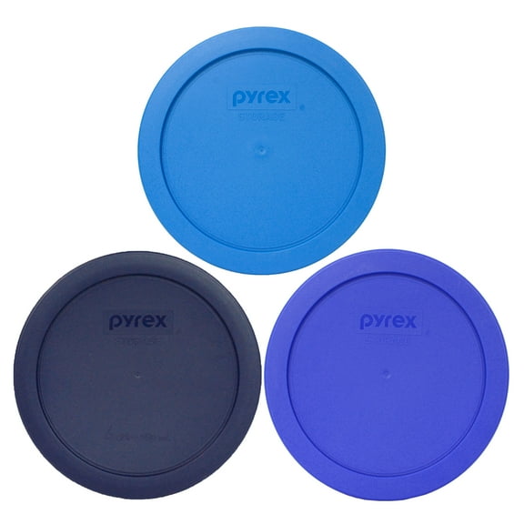 Pyrex 7201-PC Sapphire Blue, 7201-PC Marine Blue, 7201-PC Blue Storage Replacement Lid Covers