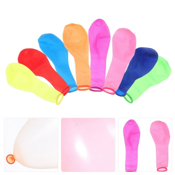 HEMOTON 500pcs Water Balloons Sports Water Fight Balloons Party Game Small Balloons