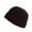 Brown, variant on Knitted Beanie Hats for Men Warm Soft Ski Winter Hats Black One Size