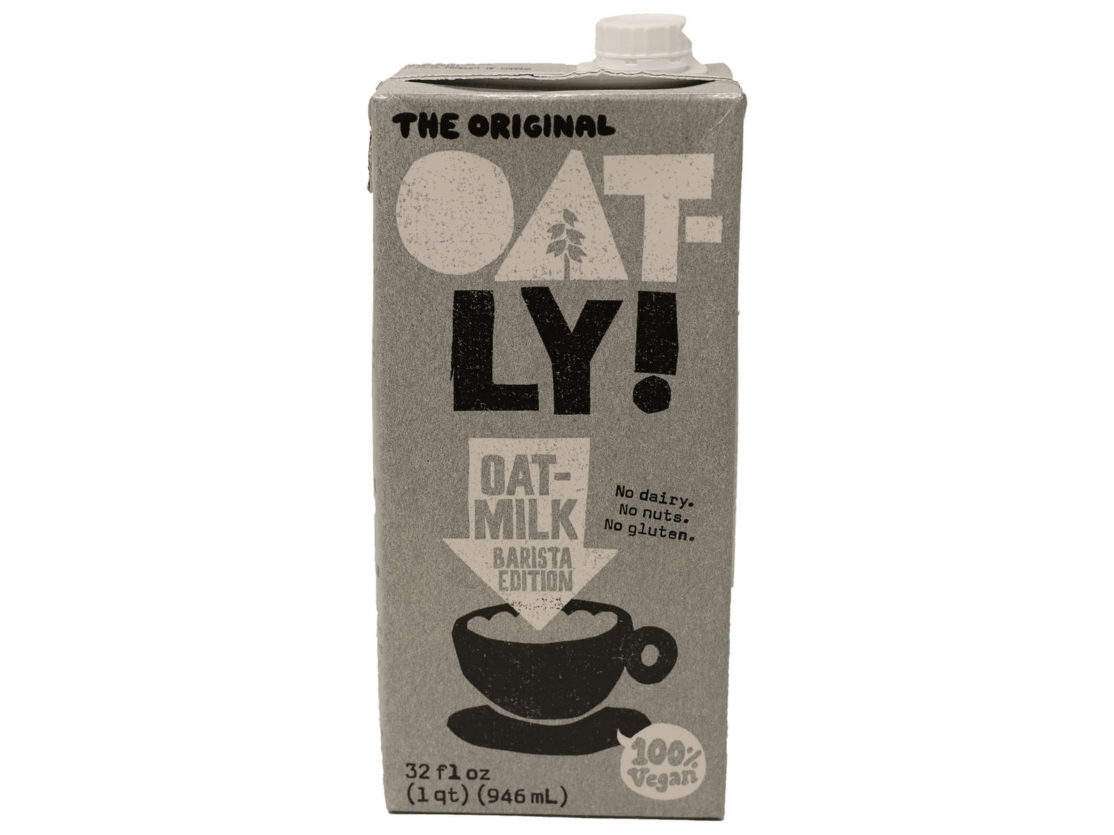 Oatly Barista Edition Oat Milk Gluten Free, Dairy Free, Sugar Free, Non
