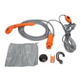 thumbnail image 3 of Ducha de camping de mano, cabezal de ducha para acampar al aire libre, bomba de ducha para exteriores, ducha de camping eléctrica, tecnología avanzada, 3 of 9