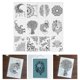 thumbnail image 3 of Plantilla de Mandala para pintura, decoración para hogar, plantilla para manualidades, álbum de fotografía, en relieve sobre pared de tela Macarena Plantillas de mandalas, 3 of 8