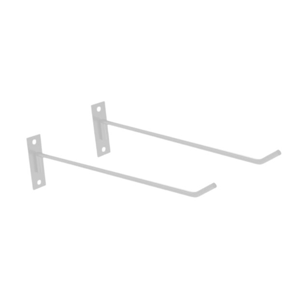 2 soportes de pared para pelotas de ejercicio, versátiles, , con tornillos de montaje, organizador de exhibición para voleibol, baloncesto.