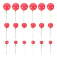 thumbnail image 1 of 30pcs Mini Foams Ball Cupcake Topper Ball Shaped Cake Insert Topper DIY Cake Decorations, 1 of 7