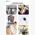 thumbnail image 3 of Bluetooth Tracker, Keys Finder and Item Tracker Tags MFI Certification for Car Keys and Phones Bags and More Remote Control Finder Full Global Coverage Phone Finder iOS Compatible 1-Pack, 3 of 8