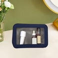 thumbnail image 4 of Todaioua Clear Makeup Bag Set, Waterproof PU Portable Makeup Bag Holder with Transparent Window, Travel Lipstick Case Pouch Car Organizer and Storage for Cosmetics, 4 of 7