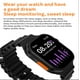 thumbnail image 5 of Smart Watch U9 Ultra 2023 Hd, Bluetooth, Call, Podometro, Frecuencia Cardiaca, Oxigeno En La Sangre, Control De Sueño, 2.19 Pulgadas, Carga Inalámbrica (Negro), 5 of 9