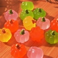 thumbnail image 2 of Papapt 15 Pcs Luminous Mini Pumpkin Fall Resin Pumpkin Bulk Halloween Glow in The Dark Tiny Mini Pumpkin Figures Fall Pumpkin Decoration for Home Table Dollhouse Garden Autumn Party Decor, 2 of 13