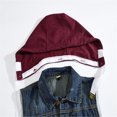thumbnail image 4 of Mens New Fashion Denim Vest Casual Cowboy Jacket In Shoulder Blouse, 4 of 9