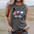 thumbnail image 4 of Qiopertar Blouse Sans Manches Imprimée Mode Décontractée pour Femmes Col Rond Sexy Pull-Over Slim Offres de la Semaine Liquidation à Moins de 5$ jusqu'à 90 % de Réduction, 4 of 4