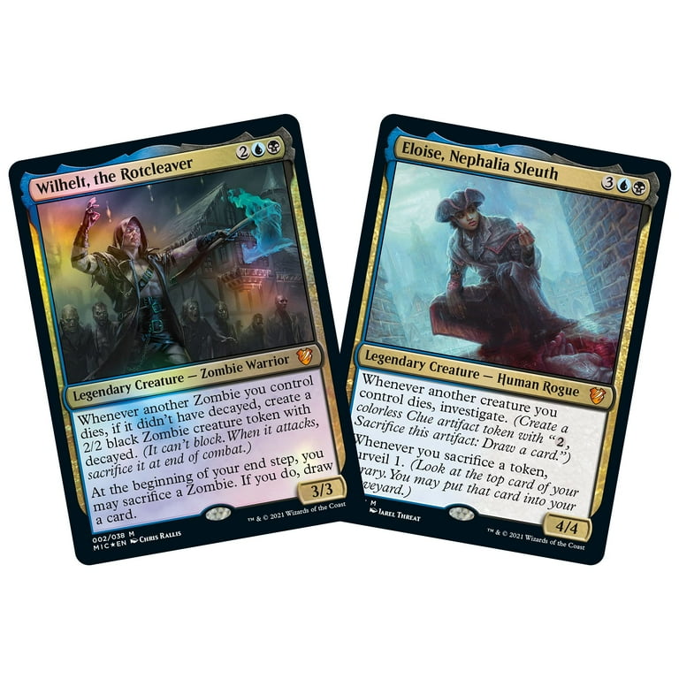mtg undead unleashed card list Amazon.com: Magic The Gathering Innistrad: Midnight Hunt Commander Deck  (Blue-Black) Utilize this ability to activate the coven mechanic for Leinore and her companions Undead Unleashed Deck Review and