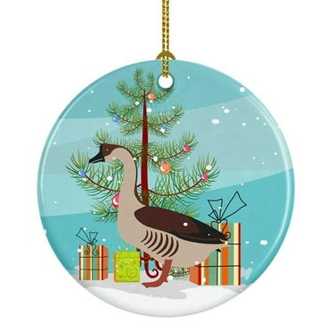 Carolines Treasures BB9263CO1 Chinese Goose Christmas Ceramic Ornament