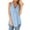 Blue, variant on Prolriy Sleeveless Summer Tops for Women Trendy Women Plus Size Loose V Neck Sleeveless T Shirts Chiffon Pullover Tank Tops Going Out Tops for Women, Womens Tops Blue L