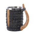 thumbnail image 2 of Taza de cerveza nórdica, taza para beber, taza para cóctel de 16-20oz para año Nuevo, Día de Acción de Gracias, aniversarios de San Valentín para, 2 of 8