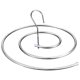 thumbnail image 2 of Tendedero en espiral de acero inoxidable, percha giratoria multifunción para secar colchas, sábanas, ropa, 2 of 2