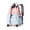 Blue Pink, variant on Tennis Backpack Bag Lightweight Drawstring Design for Men and Women Sports Travel Hiking and Gym Use