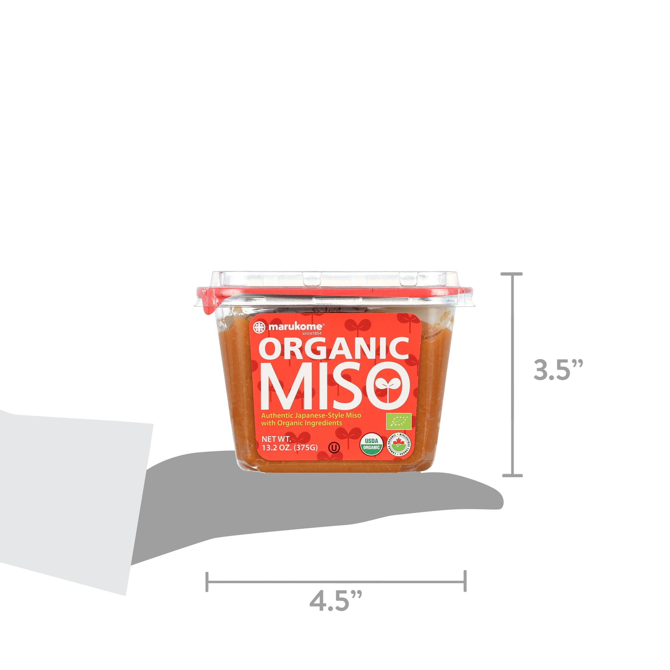 Marukome Organic Miso Broth, Gluten-Free Vegetarian, 13.2 Ounce