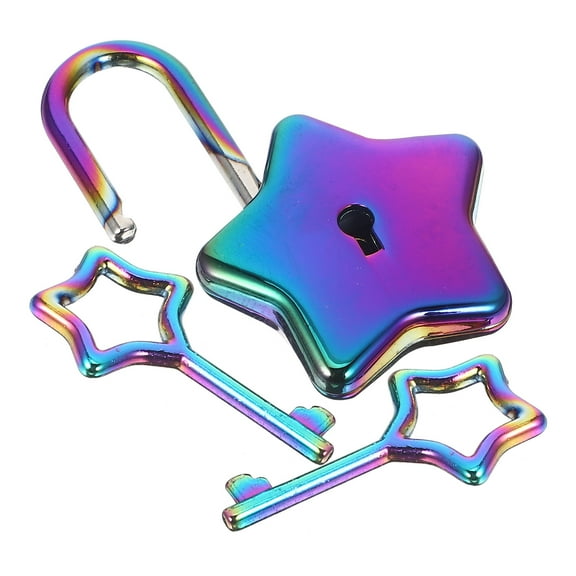 RENACLIPY Diary Lock Cute Padlock Alloy Lock for Lock and Simple Design 1Pack Back to School