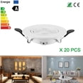 thumbnail image 4 of Lámpara De Techo Downlight Ultrafina Blanca 3W/5W/7W 85-265V Cálido/Frío seitruly HA024426-01, 4 of 7