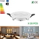 thumbnail image 4 of Lámpara De Techo Downlight Ultrafina Blanca 3W/5W/7W 85-265V Cálido/Frío Minnieouse HA024426-01, 4 of 7