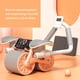 thumbnail image 5 of Greeniant Rueda Abdominal músculo Ab rodillos herramienta rebotes vientre masajeador rollo deportes fuerza entrenamiento Fitness equipo femenino Accesorios para máquinas de ejercicios Naranja, 5 of 6