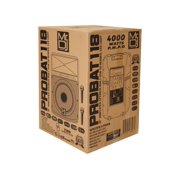 MR DJ PROBAT118 18 4000 Watts Max Power Speaker Built-in Battery + Speaker Stand