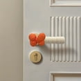 thumbnail image 4 of WIZUTIZ No Collision And No Staticly Door Handle Protective Cover Protective Helixs Door Handle Cover Caterpillars Sponge Door Handle Cover Winter Warming Gadget Machine Washable, 4 of 5