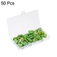 thumbnail image 3 of Uxcell Wooden Push Pins Cactus Shaped Decorative Pin Clips, Green 50 Pack, 3 of 5