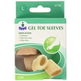 thumbnail image 2 of Oppo Full Gel Toe Elastic Sleeves, Medium [6706] 3 Each, 2 of 3