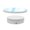 White, variant on 22cm Mirror Electric Rotating Display Stand Live Video Shooting Props Turntable Regular Version