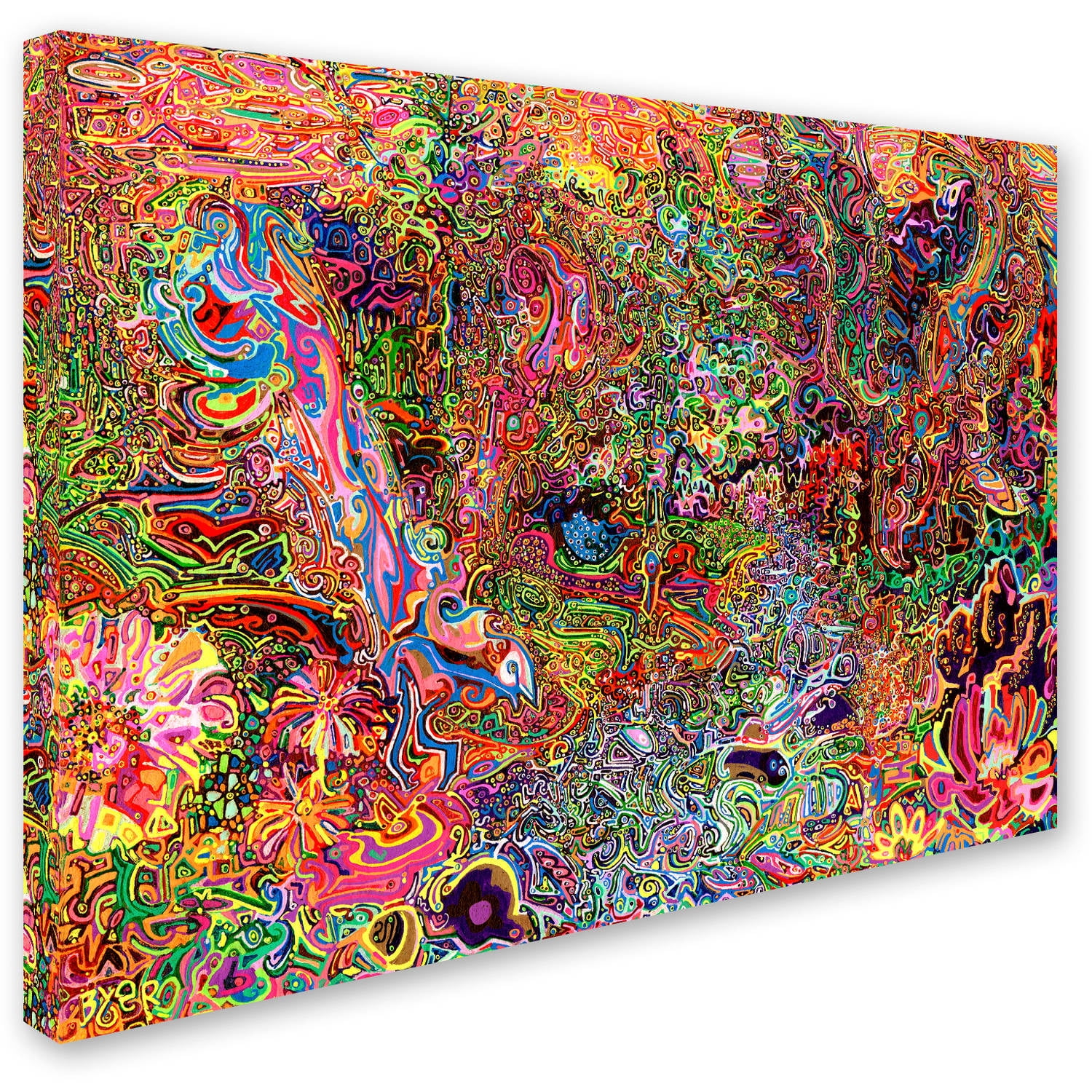Trademark Fine Art "The Dove And The Crow" Canvas Art by Josh Byer