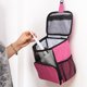 thumbnail image 4 of Organizador de ducha para dormitorio, bolsa de ducha colgante para acampar, drenaje desde abajo, artículos esenciales para dormitorios universitarios para hombres, bolsa de ducha de malla con gancho,, 4 of 5