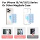 thumbnail image 4 of Suitable for Apple mobile phone silicone bracket adsorption mirror sticker glass sticker Magsafe magnetic suction cup silicone bracket, 4 of 4