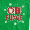 thumbnail image 3 of A Christmas Story - Oh Fudge Snowflakes - Men's Short Sleeve Graphic T-Shirt, 3 of 5