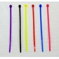 thumbnail image 4 of 100 4" Cable Ties Zip Tie 4 Inch Mix (6 Different Colors) Nylon Craft Home Shop, 4 of 5