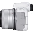 thumbnail image 5 of Canon EOS R50 Mirrorless Camera with 18-45mm Lens | White Bundle with Canon 200ES EOS Shoulder Bag + Transcend 64GB 330S UHS-I SDXC Memory Card (3 Items), 5 of 9